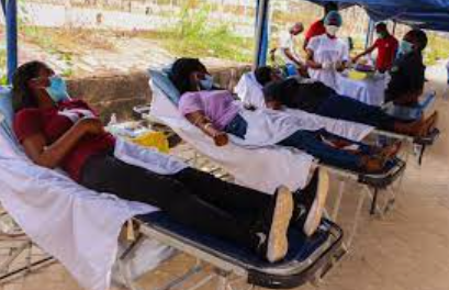 Blood donation drive at RRH